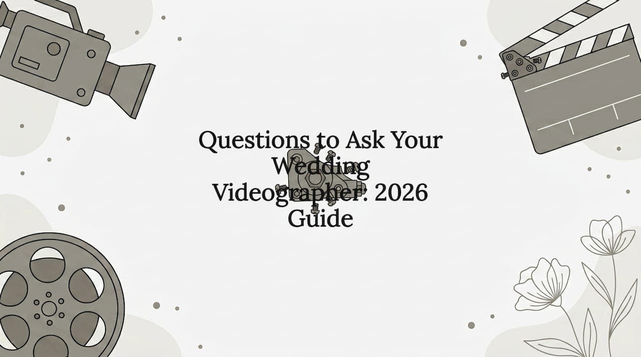 Questions to Ask Your Wedding Videographer: 2026 Guide