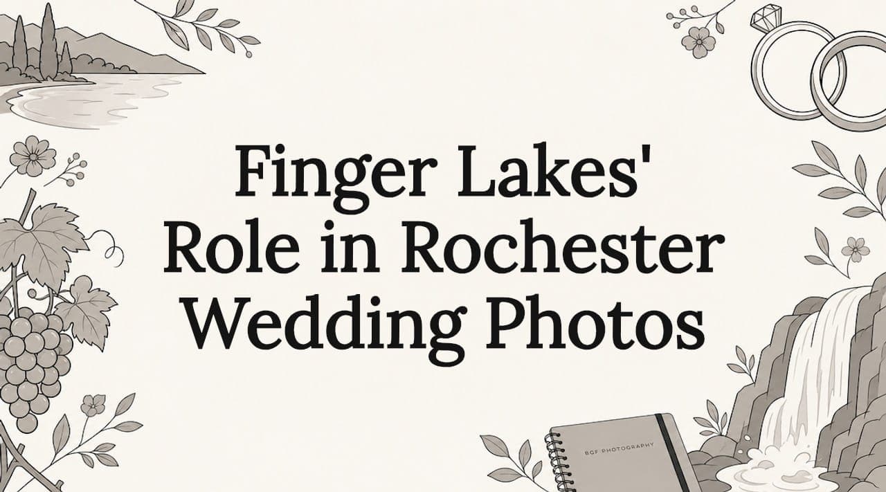 Finger Lakes' Role in Rochester Wedding Photos