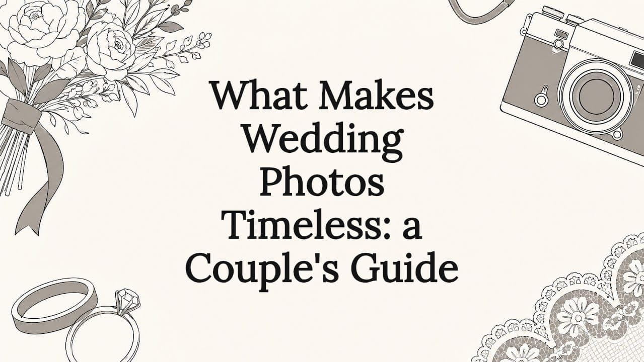 What Makes Wedding Photos Timeless: a Couple's Guide