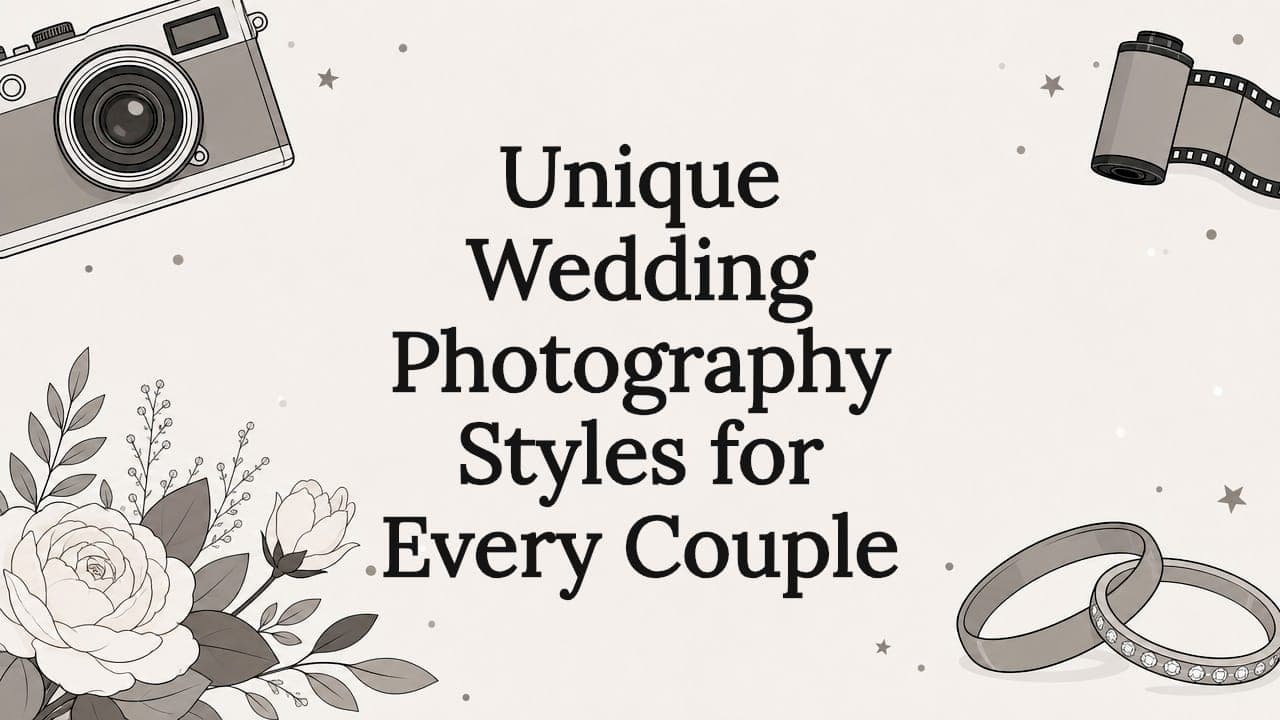 Unique Wedding Photography Styles for Every Couple