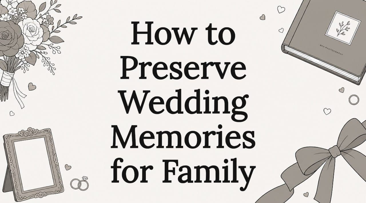 How to Preserve Wedding Memories for Family