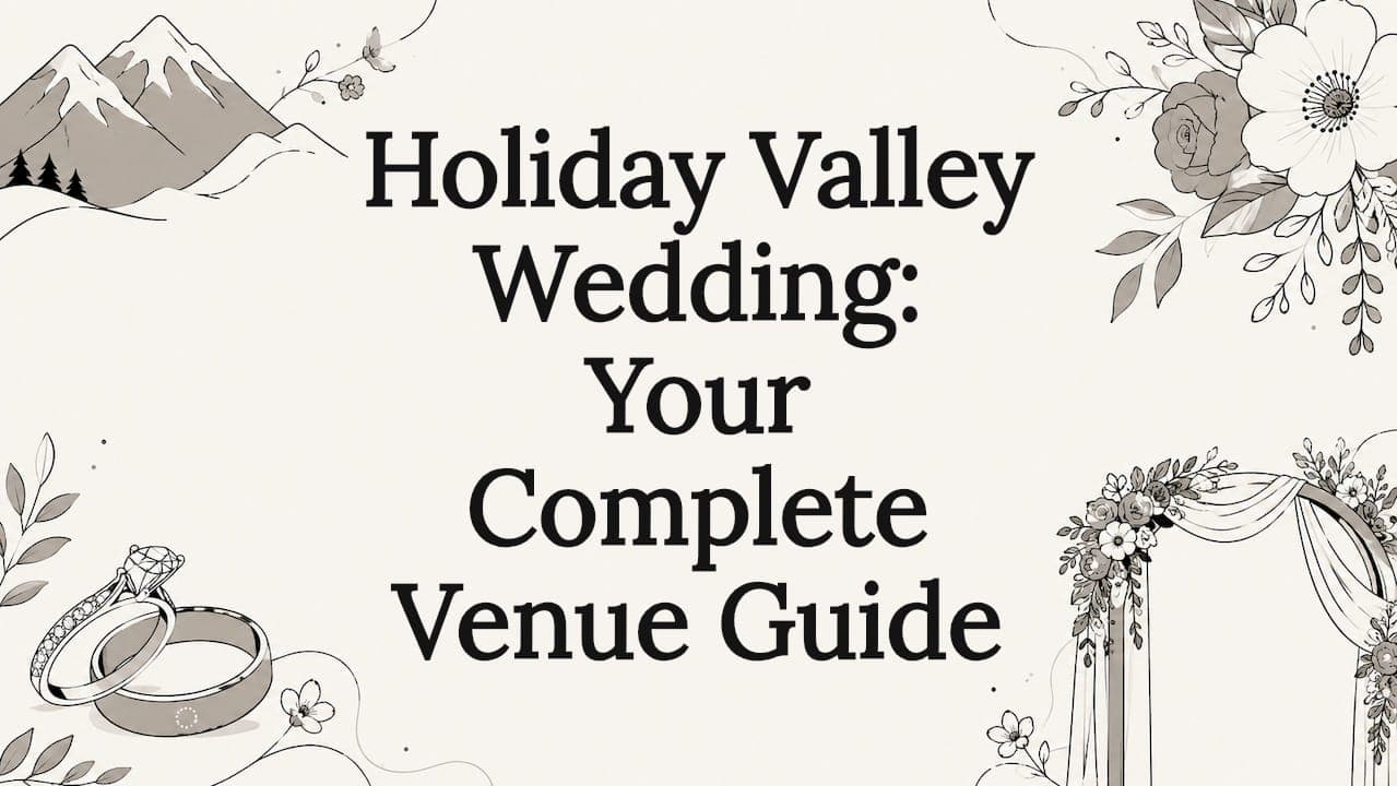 Holiday Valley Wedding: Your Complete Venue Guide