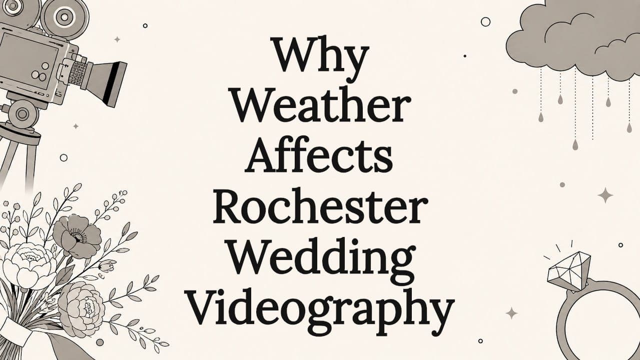 Why Weather Affects Rochester Wedding Videography
