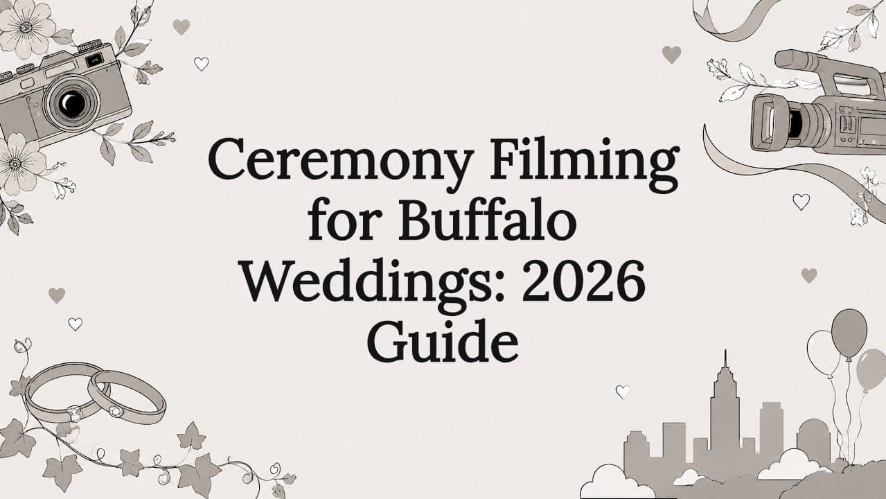 Ceremony Filming for Buffalo Weddings: 2026 Guide