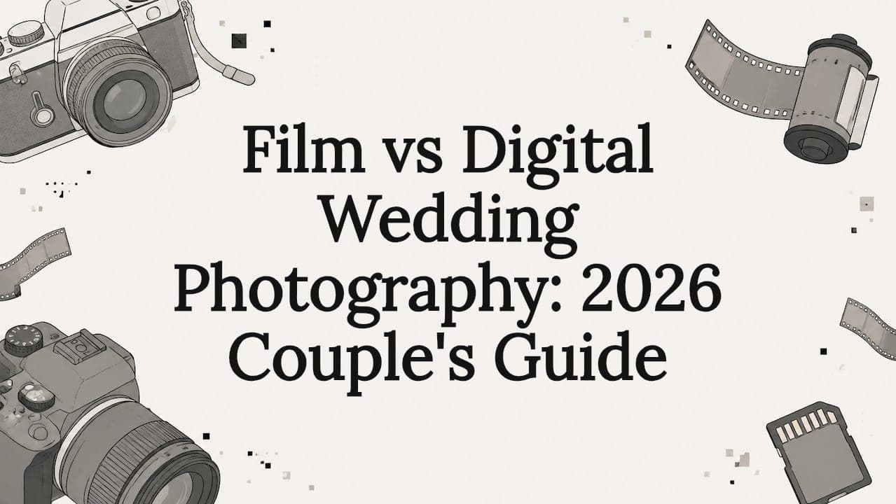 Film vs Digital Wedding Photography: 2026 Couple's Guide