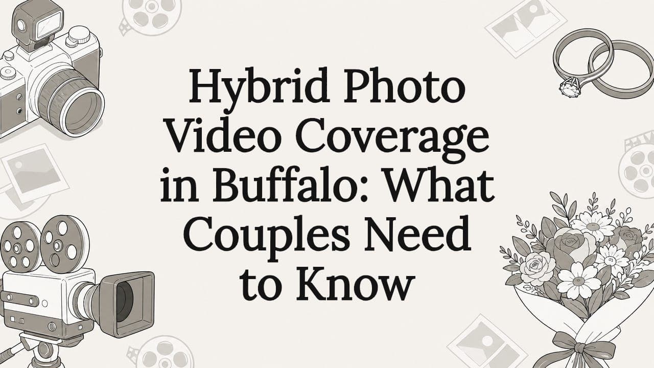 Hybrid Photo Video Coverage in Buffalo: What Couples Need to Know