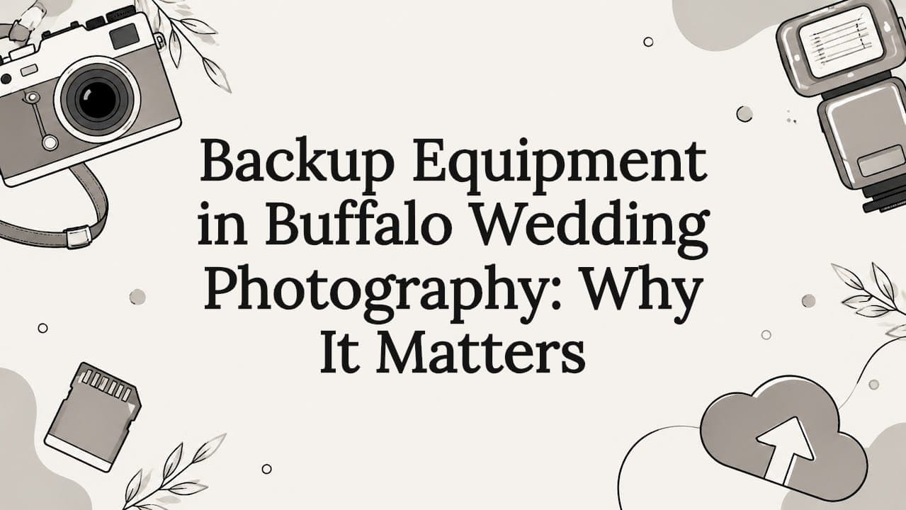 Backup Equipment in Buffalo Wedding Photography: Why It Matters