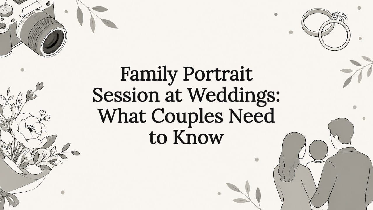 Family Portrait Session at Weddings: What Couples Need to Know