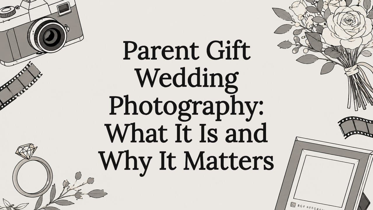 Parent Gift Wedding Photography: What It Is and Why It Matters