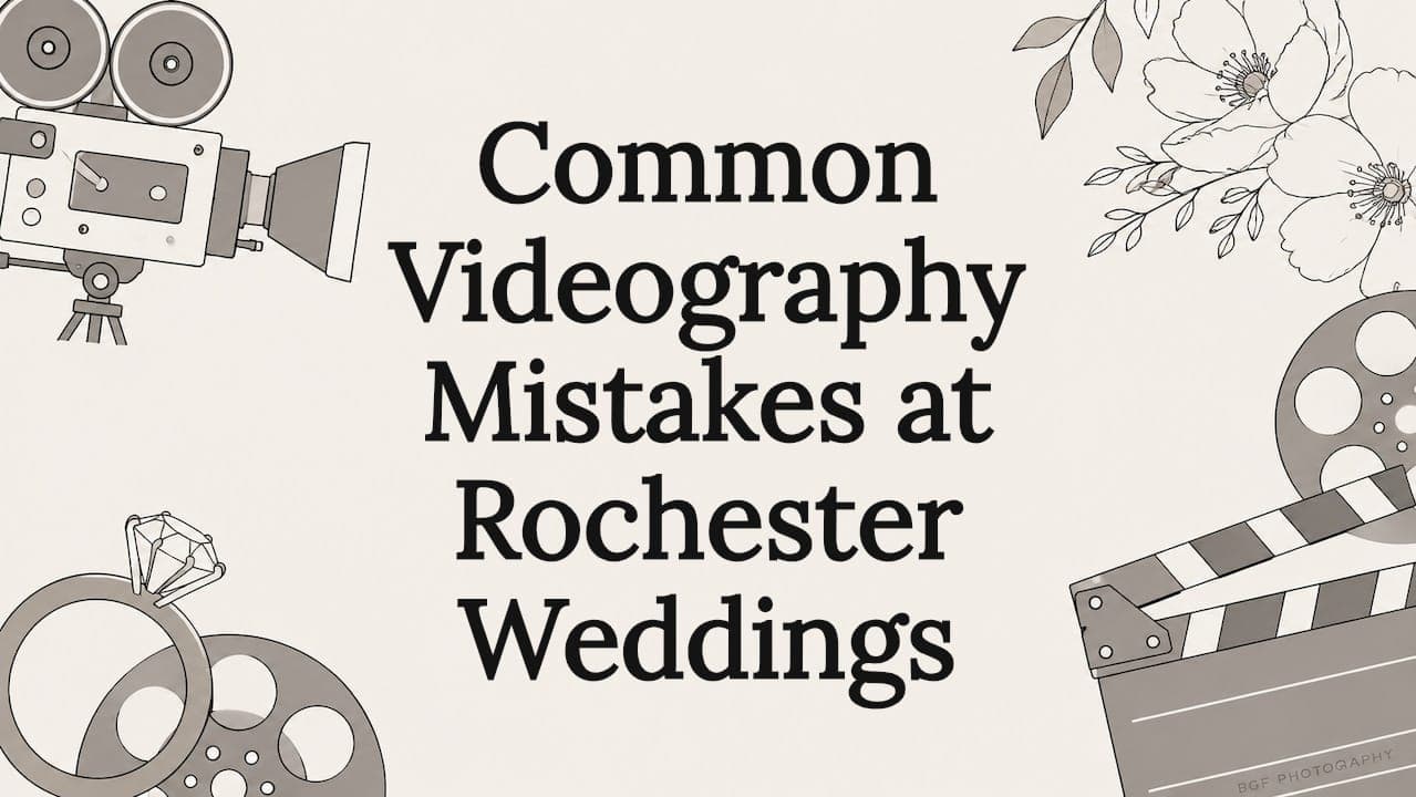 Common Videography Mistakes at Rochester Weddings