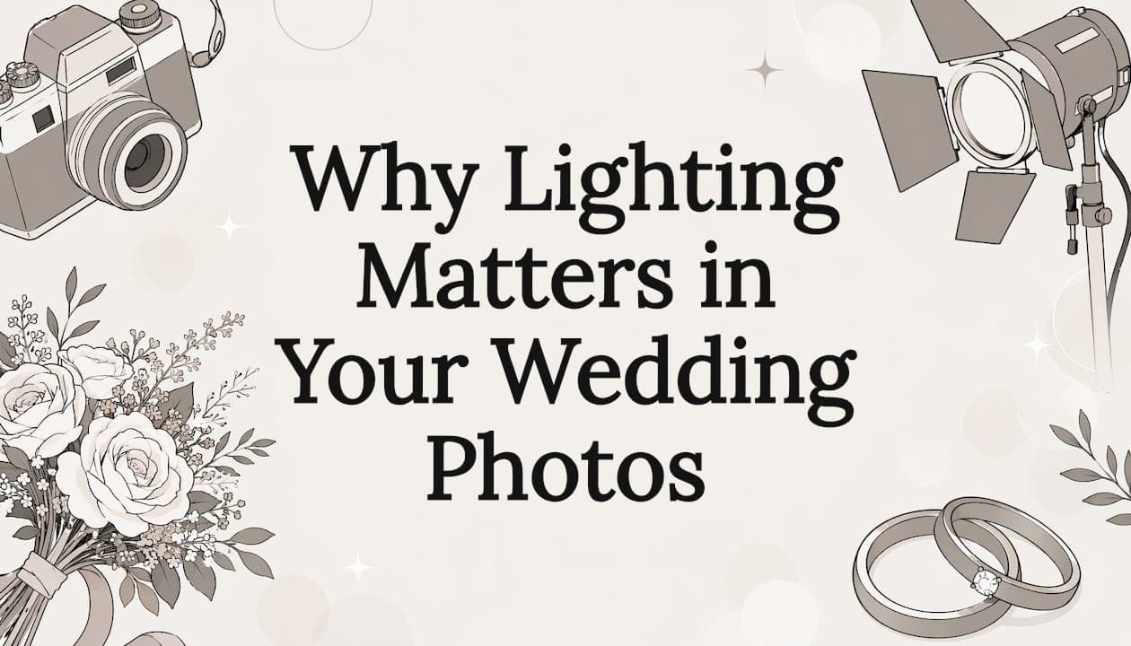 Why Lighting Matters in Your Wedding Photos