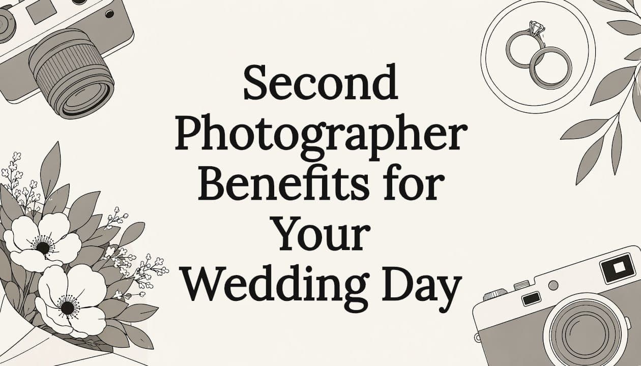 Second Photographer Benefits for Your Wedding Day