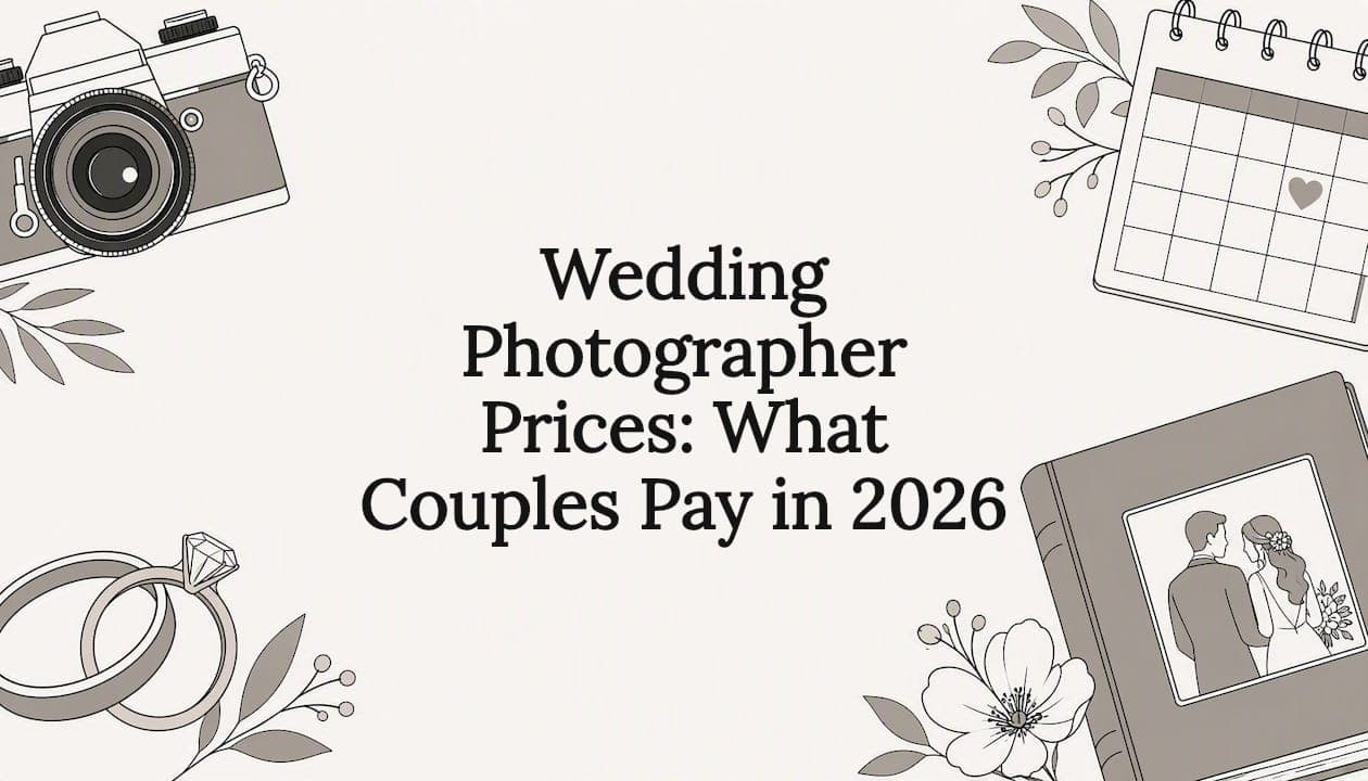 Wedding Photographer Prices: What Couples Pay in 2026