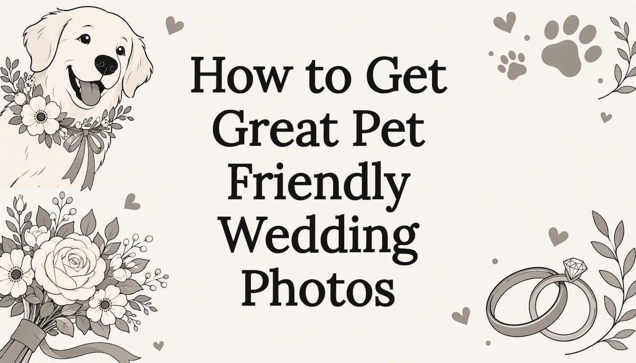 How to Get Great Pet Friendly Wedding Photos