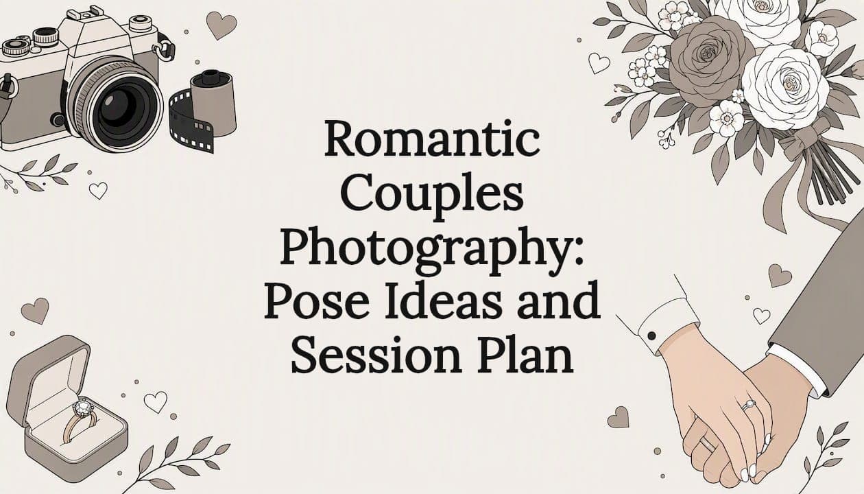 Romantic Couples Photography: Pose Ideas and Session Plan