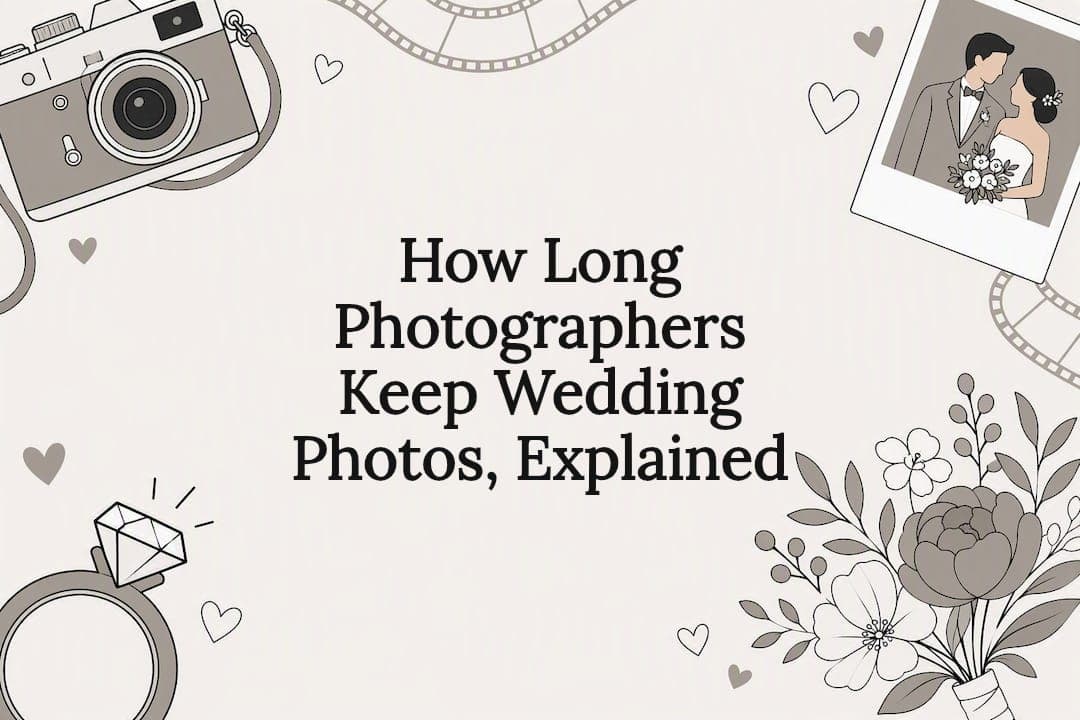 How Long Photographers Keep Wedding Photos, Explained