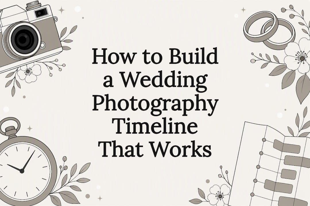 How to Build a Wedding Photography Timeline That Works