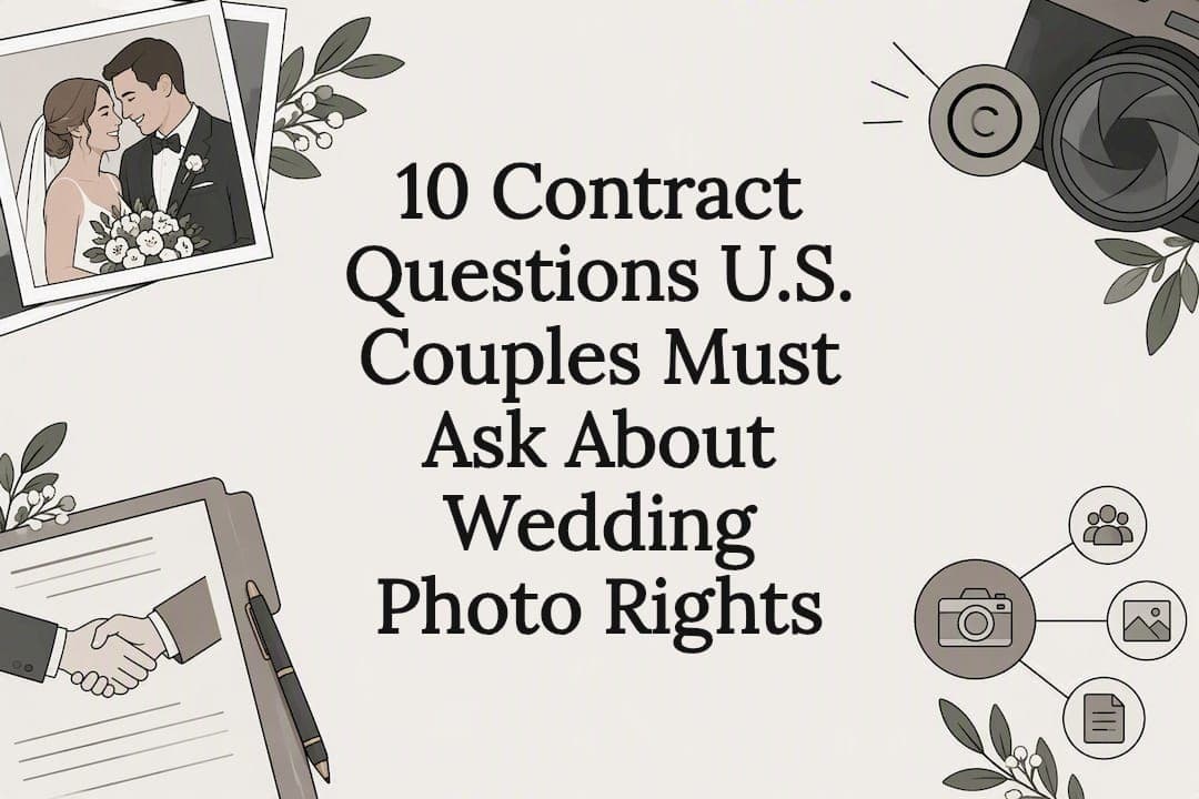 10 Contract Questions U.S. Couples Must Ask About Wedding Photo Rights