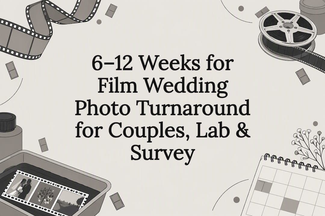 6–12 Weeks for Film Wedding Photo Turnaround for Couples, Lab & Survey