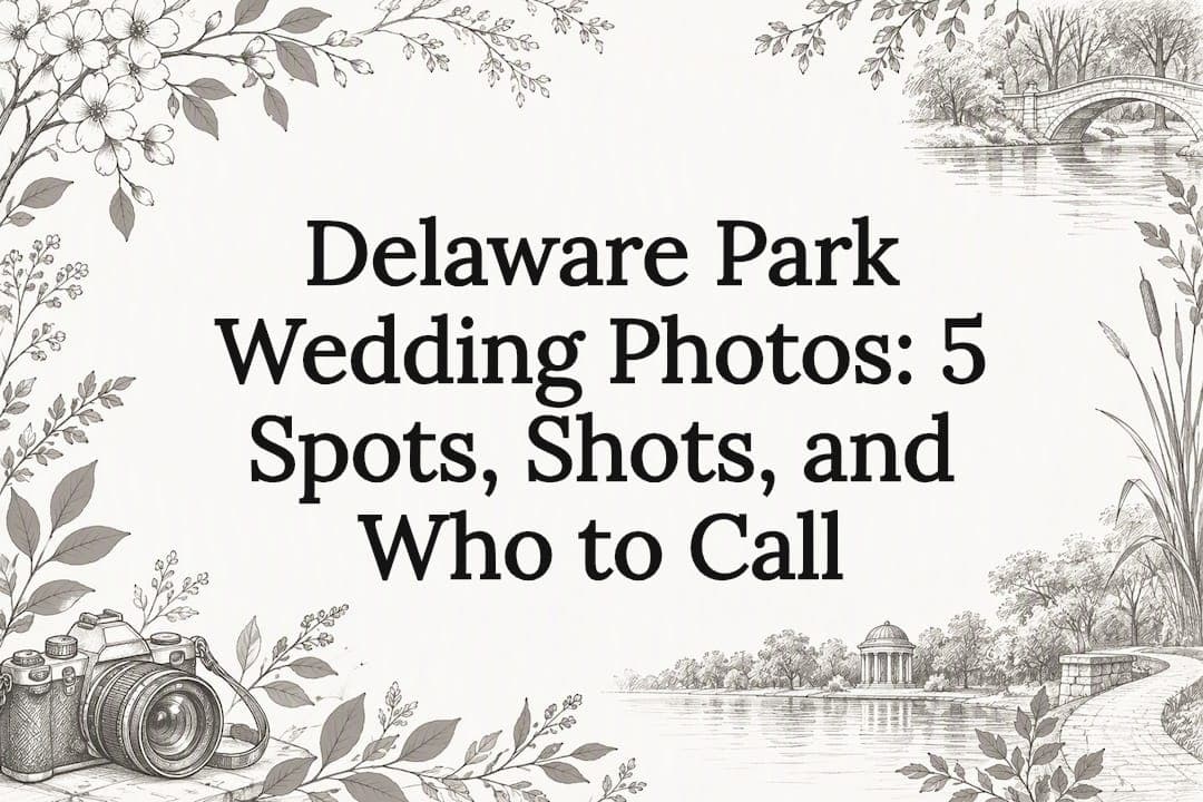 Delaware Park Wedding Photos: 5 Spots, Shots, and Who to Call