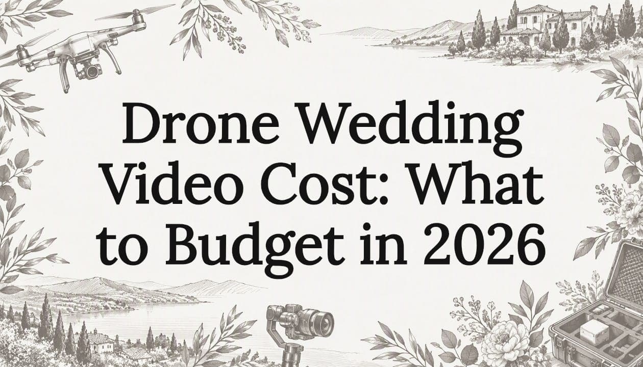 Drone Wedding Video Cost: What to Budget in 2026