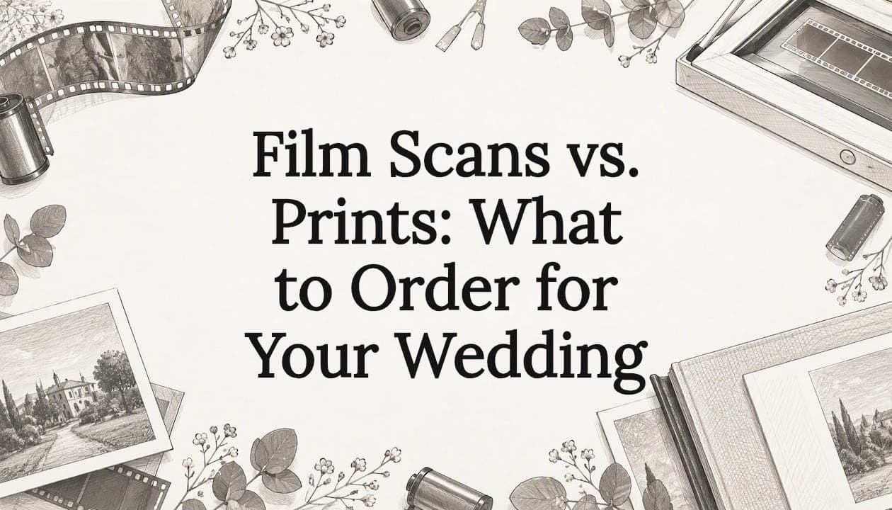 Film Scans vs. Prints: What to Order for Your Wedding